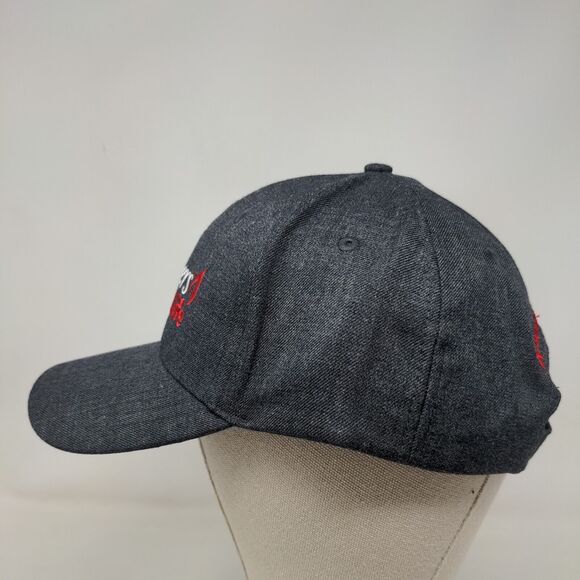 Members For Life American Red Cross Strapback Hat Gray One Size Embroidered - Picture 3 of 7